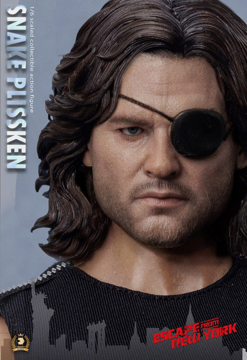 Asmus Toys Escape from New York Crown Series Snake Plissken (Sculpted Hair Version) 1/6 Action Figure