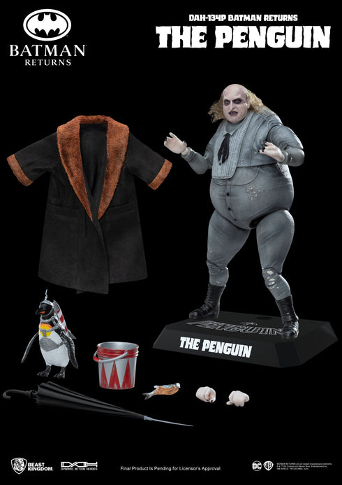 Beast Kingdom The Penguin - Batman Returns - Dynamic 8ction Heroes - 1/9 Scale Collectible Figure