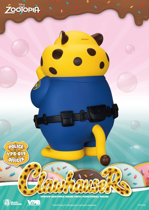 Beast Kingdom Clawhauser Piggy Bank - Zootopia - Vinyl Collectible