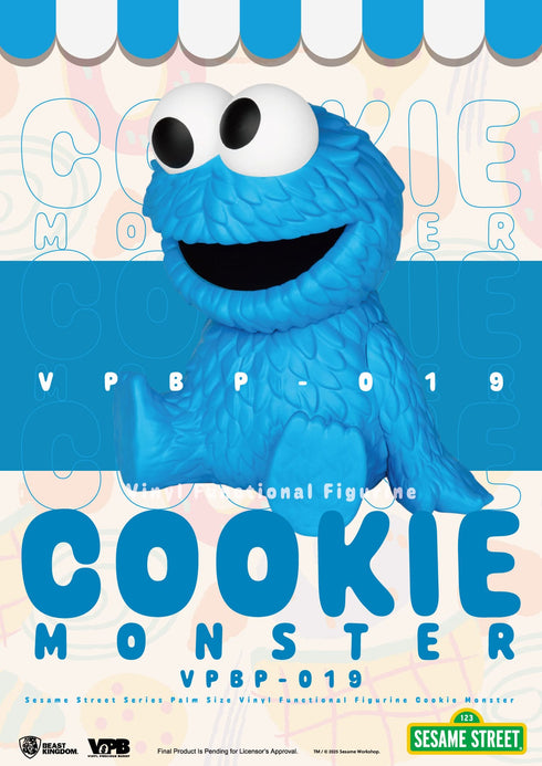Beast Kingdom Cookie Monster Piggy Bank - Sesame Street - Palm Sized Vinyl Collectible