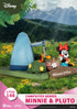 Beast Kingdom Disney Campsite Series Minnie & Pluto D-Stage PVC Diorama Statue