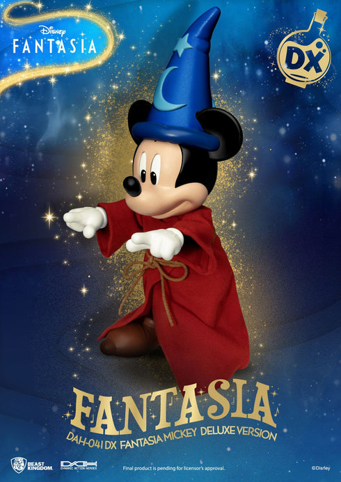 Beast Kingdom Disney Classic Dynamic 8ction Heroes Mickey Fantasia Deluxe Version 1/9 Action Figure