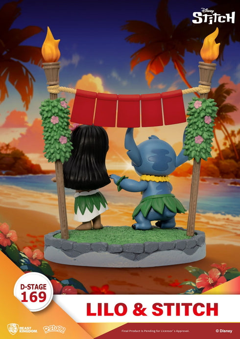 Beast Kingdom Disney Lilo & Stitch D-Stage Lilo & Stitch PVC Diorama Statue