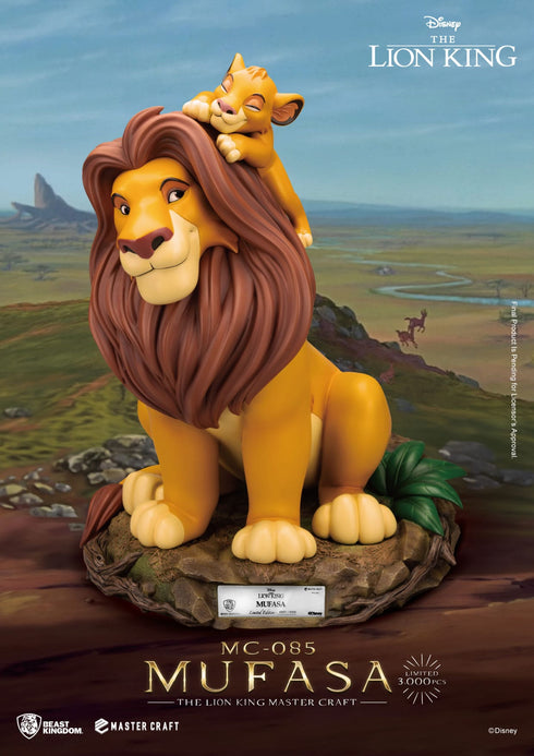 Beast Kingdom Mufasa - Disney's The Lion King - MC-085 - Master Craft Collectible Statue