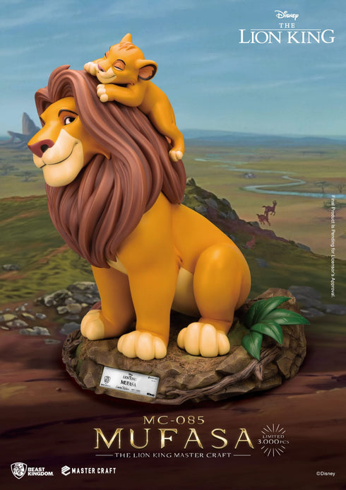 Beast Kingdom Mufasa - Disney's The Lion King - MC-085 - Master Craft Collectible Statue