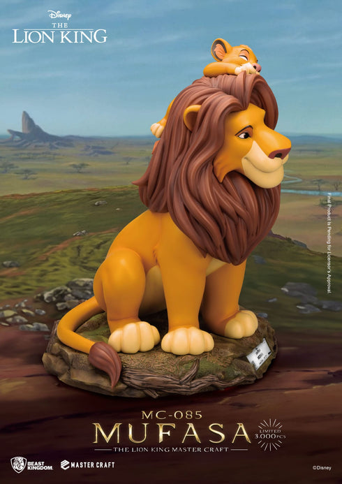 Beast Kingdom Mufasa - Disney's The Lion King - MC-085 - Master Craft Collectible Statue