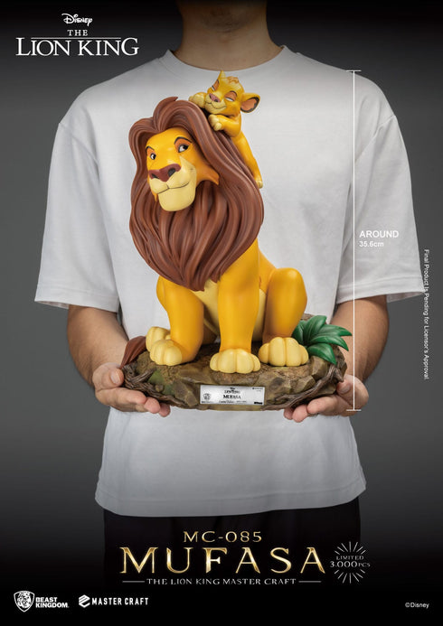 Beast Kingdom Mufasa - Disney's The Lion King - MC-085 - Master Craft Collectible Statue