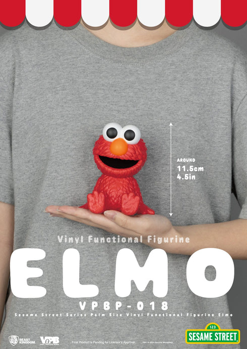 Beast Kingdom Elmo Piggy Bank - Sesame Street - Palm Sized Vinyl Collectible