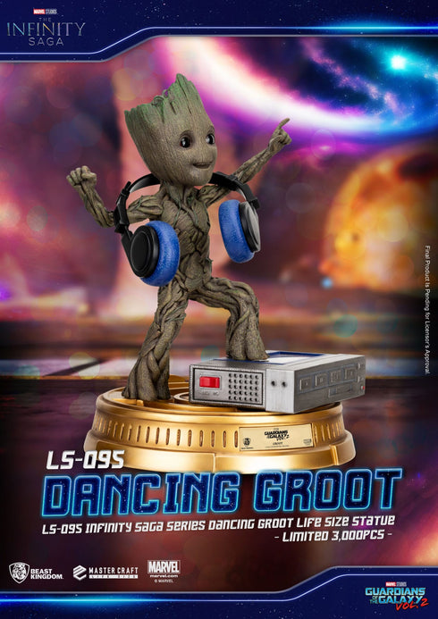 Beast Kingdom Guardians of the Galaxy 2 Dancing Groot heo EU Exclusive Life-Size Statue