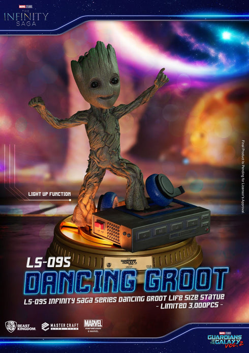Beast Kingdom Guardians of the Galaxy 2 Dancing Groot heo EU Exclusive Life-Size Statue