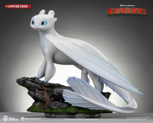Beast Kingdom Light Fury - How To Train Your Dragon 3 - MC-088 - Master Craft Collectible Statue