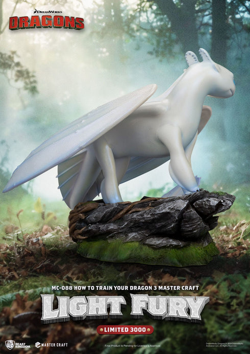 Beast Kingdom Light Fury - How To Train Your Dragon 3 - MC-088 - Master Craft Collectible Statue