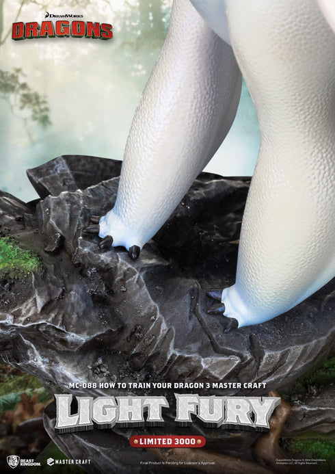 Beast Kingdom Light Fury - How To Train Your Dragon 3 - MC-088 - Master Craft Collectible Statue