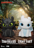Beast Kingdom Light Fury Piggy Bank - How To Train Your Dragon - Palm Sized Vinyl Collectible
