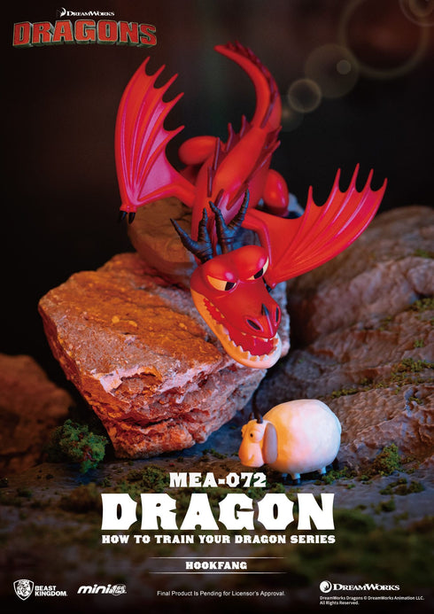 Beast Kingdom How to Train Your Dragon Series Blind Box Mini Egg Attack Figures Set (6)