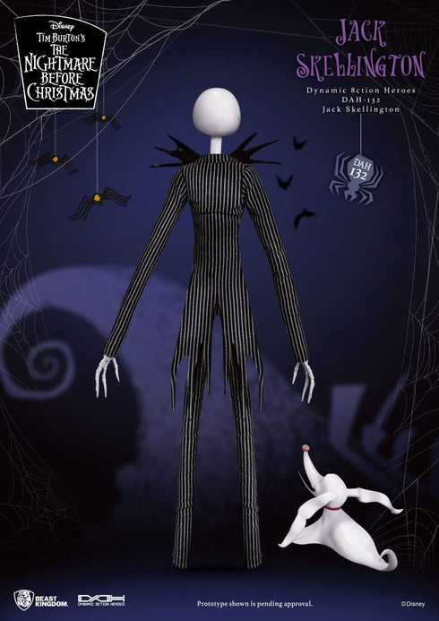 Beast Kingdom Jack Skellington - Nightmare Before Christmas - Dynamic 8ction Heroes 1/9 Scale Collectible Figure
