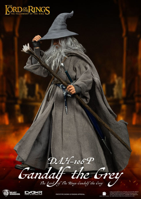 Beast Kingdom Lord of the Rings Dynamic 8ction Heroes Gandalf the Grey 1/9 Action Figure