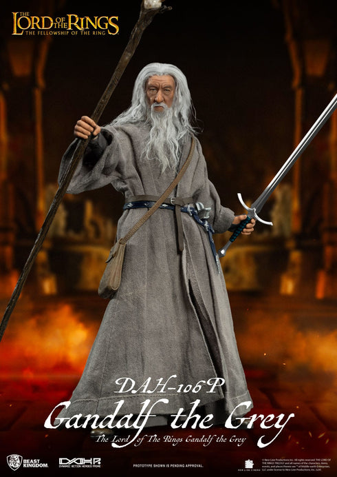 Beast Kingdom Lord of the Rings Dynamic 8ction Heroes Gandalf the Grey 1/9 Action Figure