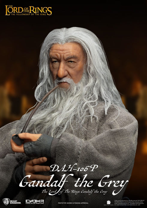 Beast Kingdom Lord of the Rings Dynamic 8ction Heroes Gandalf the Grey 1/9 Action Figure