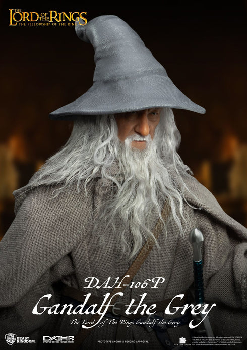 Beast Kingdom Lord of the Rings Dynamic 8ction Heroes Gandalf the Grey 1/9 Action Figure