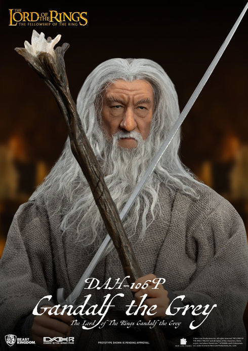 Beast Kingdom Lord of the Rings Dynamic 8ction Heroes Gandalf the Grey 1/9 Action Figure