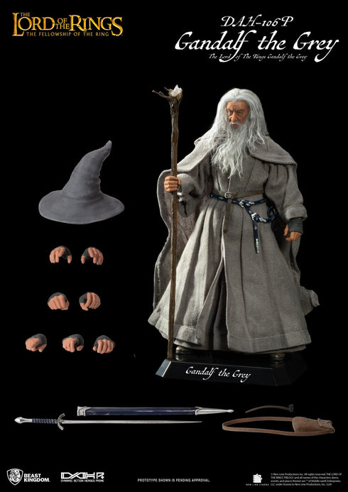 Beast Kingdom Lord of the Rings Dynamic 8ction Heroes Gandalf the Grey 1/9 Action Figure