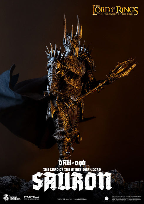 Beast Kingdom Lord of the Rings Dynamic 8ction Heroes Sauron 1/9 Action Figure