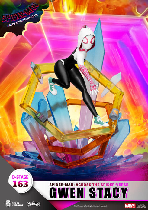 Beast Kingdom Gwen Stacy - Marvel Spider-Man: Across the Spider-Verse - DS-163 - D-Stage Collectible Statue