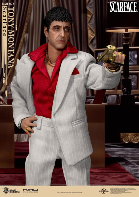 Beast Kingdom Tony Montana - Scarface (1983) - Dynamic 8ction Heroes - 1/9 Scale Collectible Figure