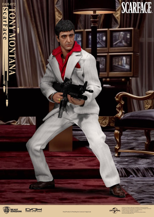 Beast Kingdom Tony Montana - Scarface (1983) - Dynamic 8ction Heroes - 1/9 Scale Collectible Figure