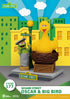 Beast Kingdom Sesame Street D-Stage Oscar & Big Bird PVC Statue
