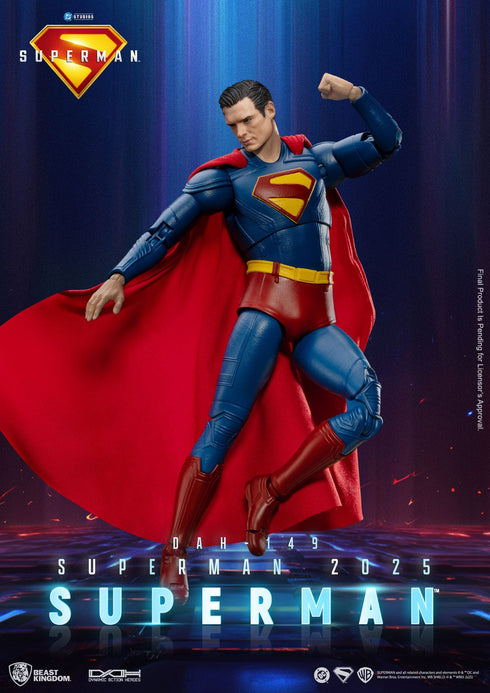 Beast Kingdom Superman (2025) Dynamic 8ction Heroes Superman & Krypto Action Figure