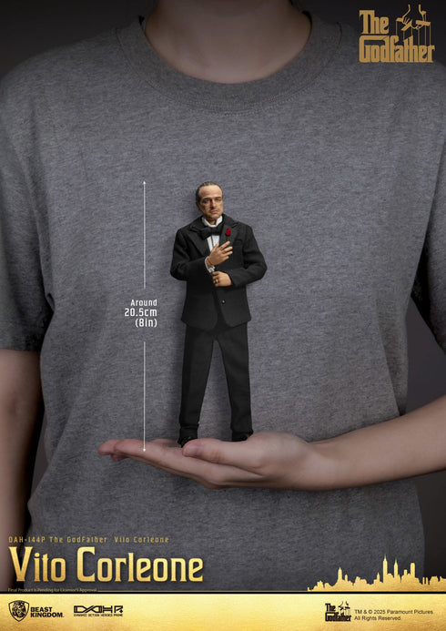 Beast Kingdom The Godfather Dynamic 8ction Heroes Vito Corleone Action Figure