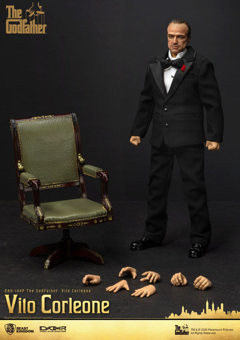 Beast Kingdom The Godfather Dynamic 8ction Heroes Vito Corleone Action Figure