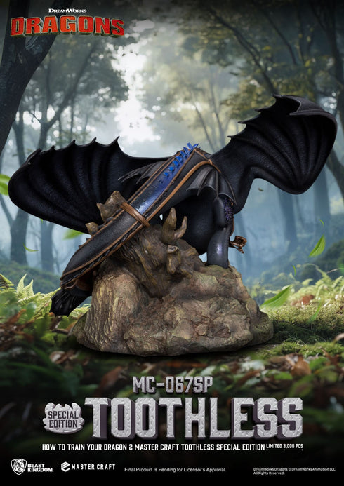Beast Kingdom Toothless - How To Train Your Dragon 2 - MC-067SP - Master Craft Collectible Statue