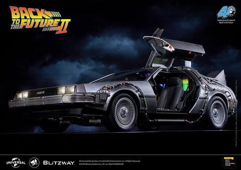 Blitzway Back to the Future II Premium UMS Time Machine 1/6 Vehicle