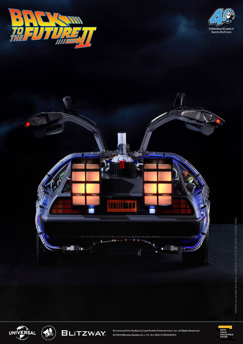 Blitzway Back to the Future II Premium UMS Time Machine 1/6 Vehicle