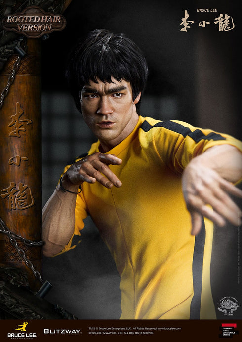 Blitzway Bruce Lee 50th Anniversary Tribute (Rooted Hair Version) 1/4 Statue
