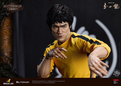 Blitzway Bruce Lee 50th Anniversary Tribute (Rooted Hair Version) 1/4 Statue