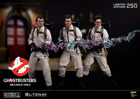 Blitzway Ghostbusters Venkman, Stantz, Spengler Ver. 2 Premium UMS 1/6 Action Figure 3-Pack