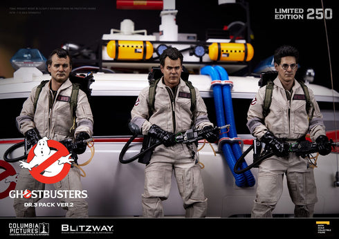 Blitzway Ghostbusters Venkman, Stantz, Spengler Ver. 2 Premium UMS 1/6 Action Figure 3-Pack