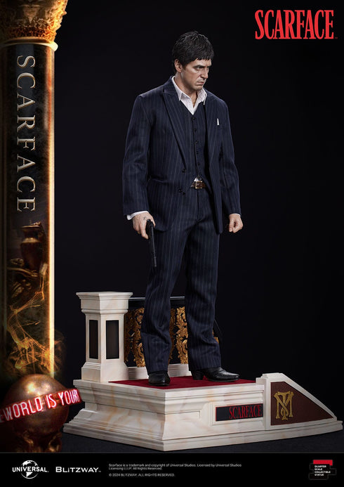 Blitzway Tony Montana - Scarface - 1/4 Scale Collectible Statue