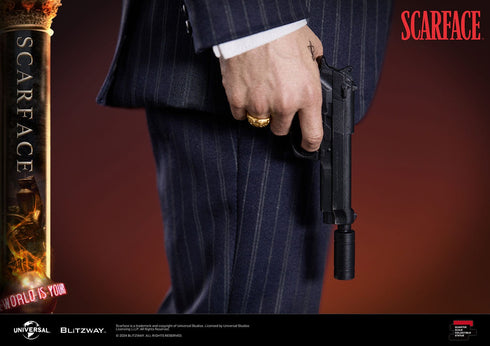 Blitzway Tony Montana - Scarface - 1/4 Scale Collectible Statue