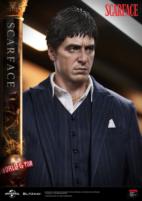 Blitzway Tony Montana - Scarface - 1/4 Scale Collectible Statue