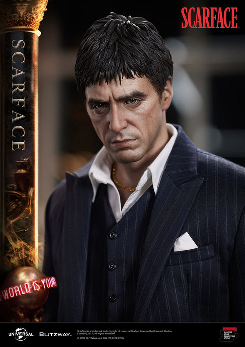 Blitzway Tony Montana - Scarface - 1/4 Scale Collectible Statue