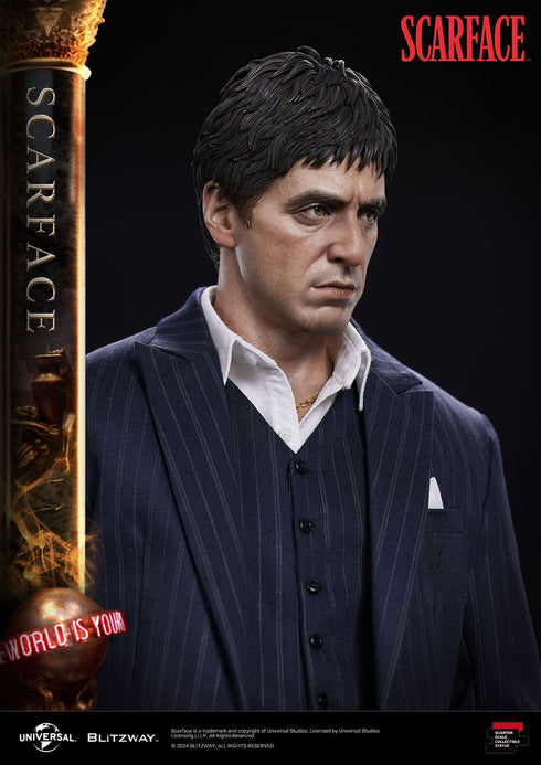 Blitzway Tony Montana - Scarface - 1/4 Scale Collectible Statue