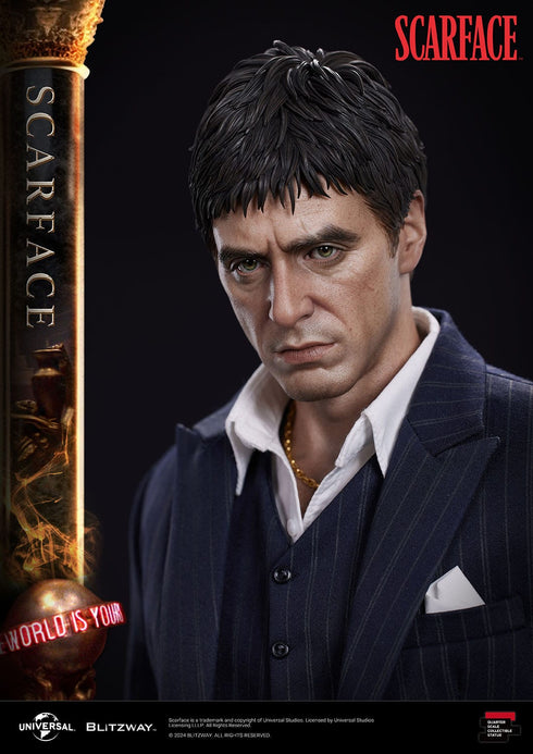 Blitzway Tony Montana - Scarface - 1/4 Scale Collectible Statue