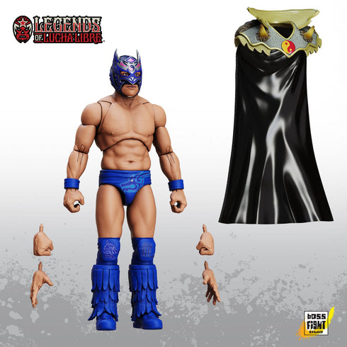 Boss Fight Studio Legends of Lucha Libre Dragon Lee 1/12 Action Figure