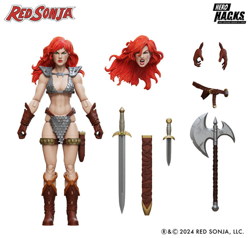Boss Fight Studio Red Sonja Hero H.A.C.K.S Red Sonja Action Figure