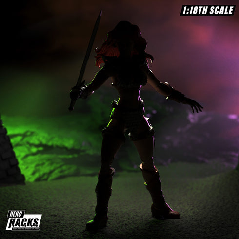 Boss Fight Studio Red Sonja Hero H.A.C.K.S Red Sonja Action Figure